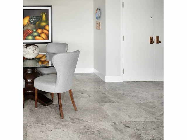Natuursteen marmer zilver gepolijst 30x60x2 cm tegel 37,44 m² - afbeelding 2 van  11