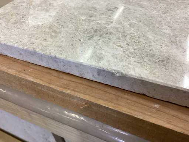 Natuursteen marmer zilver gepolijst vloertegel 30,5x61 cm 26 m² - afbeelding 6 van  14