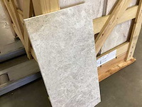 Natuursteen marmer zilver gepolijst vloertegel 30,5x61 cm 26 m² - afbeelding 8 van  9