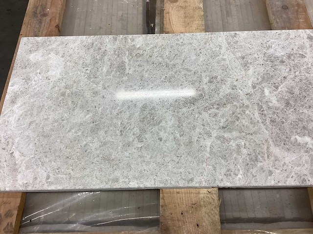 Natuursteen marmer zilver gepolijst vloertegel 30,5x61 cm 26 m² - afbeelding 10 van  14