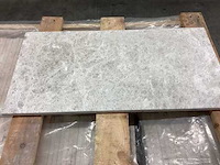 Natuursteen marmer zilver gepolijst vloertegel 30,5x61 cm 26 m² - afbeelding 1 van  2