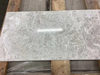 Natuursteen marmer zilver gepolijst vloertegel 30,5x61 cm 26 m² - afbeelding 13 van  14