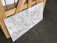Natuursteen marmer zilver getrommeld 40,6x40,6 cm tegel 27,7 m² - afbeelding 12 van  15