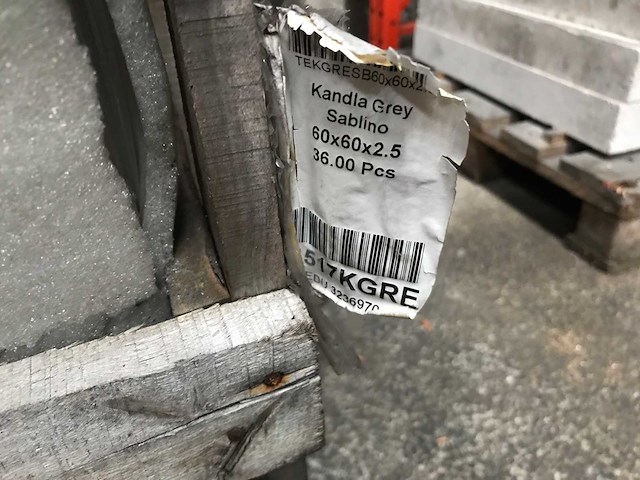 Natuursteen tegels ca. 25,92 m2 kandla grey - afbeelding 3 van  5
