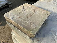 Natuursteen terrastegel gekloofd, ca. 4,2 m2 - afbeelding 2 van  3