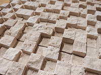 Natuursteen travertin beige mozaiek 30x30x3 cm 16,2 m² - afbeelding 6 van  6