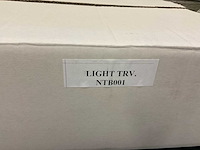 Natuursteen travertin beige waskom 40,6x15 cm - afbeelding 4 van  4