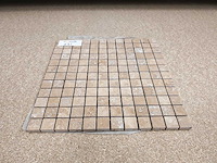 Natuursteen travertin dark noce mozaïektegel 30,5x30,5 cm 5,49 m² - afbeelding 5 van  5