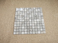 Natuursteen travertin grigio 30,5x30,5 cm mozaïektegel 14 stuks - afbeelding 2 van  6