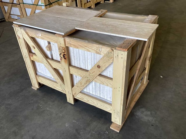 Natuursteen travertin ivory vloertegel 30,5x61 cm 18,98 m² - afbeelding 4 van  13