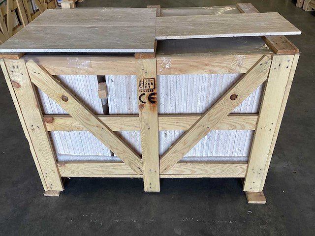 Natuursteen travertin ivory vloertegel 30,5x61 cm 18,98 m² - afbeelding 5 van  13