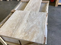 Natuursteen travertin ivory vloertegel 30,5x61 cm 18,98 m² - afbeelding 11 van  14