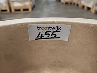 Natuursteen travertin light waskom 40,6x15 cm - afbeelding 6 van  6