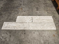 Natuursteen travertin mix wandtegel 20x vrije banen 29,16 m² - afbeelding 2 van  6