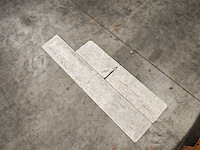 Natuursteen travertin mix wandtegel 20x vrije banen 29,16 m² - afbeelding 3 van  6