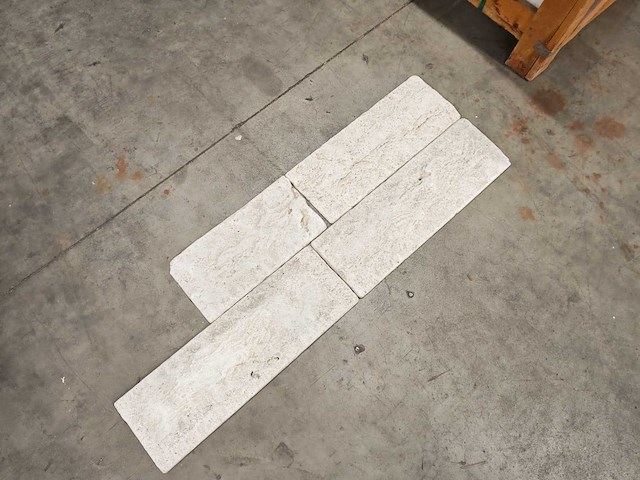 Natuursteen travertin mix wandtegel 20x vrije banen 29,16 m² - afbeelding 4 van  6