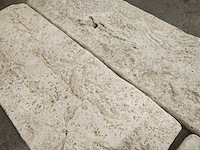 Natuursteen travertin mix wandtegel 20x vrije banen 29,16 m² - afbeelding 5 van  6