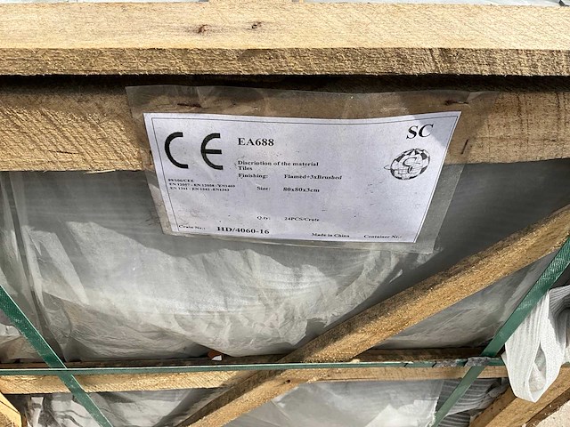 Natuursteen tuintegel ca. 15,36m2 - afbeelding 3 van  4