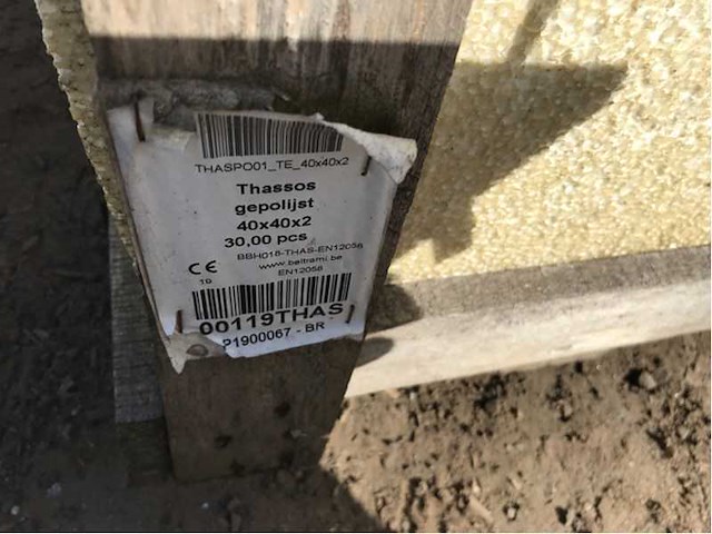 Natuursteentegels circa 11 m² - afbeelding 2 van  2