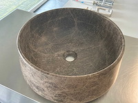 Natuurstenen lavabo - afbeelding 3 van  6