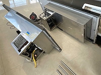 Natuurstenen werktafel met bain marie (4x) - afbeelding 7 van  21