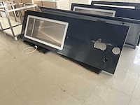 Natuurstenen werktafel met bain marie (4x) - afbeelding 2 van  7