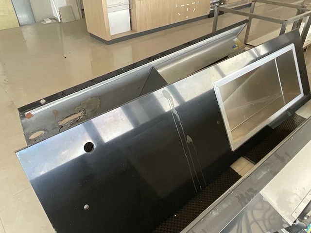 Natuurstenen werktafel met bain marie (4x) - afbeelding 4 van  7