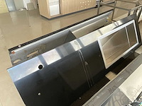 Natuurstenen werktafel met bain marie (4x) - afbeelding 4 van  7
