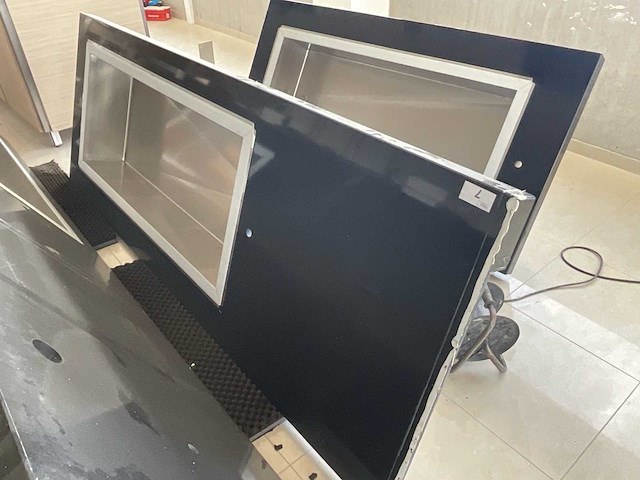 Natuurstenen werktafel met bain marie (4x) - afbeelding 5 van  7