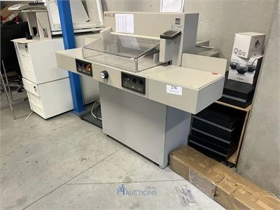 Naveiling wegens faillissement castel bv - snijmachine ideal en divers beursmateriaal te herentals