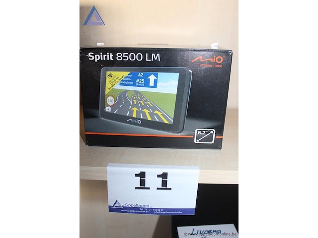 Navigatiesysteem, mio, spirit 8500 lm, 6.2", werking niet gekend - afbeelding 1 van  2