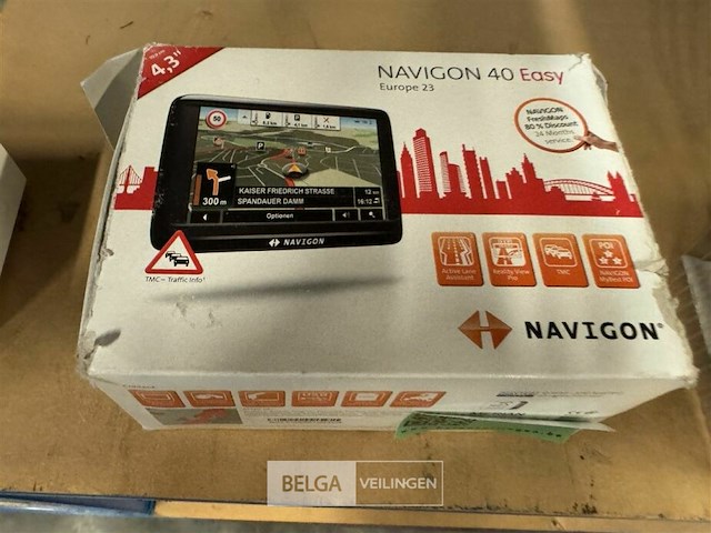 Navigon easy europe 23 auto navigatie - afbeelding 1 van  3