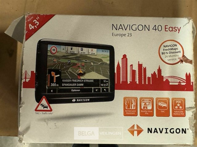 Navigon easy europe 23 auto navigatie - afbeelding 3 van  3