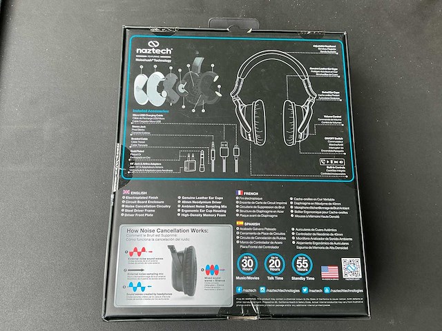 Naztech i9bt wireless active noise cancelling overige muziekinstrumenten - afbeelding 2 van  2