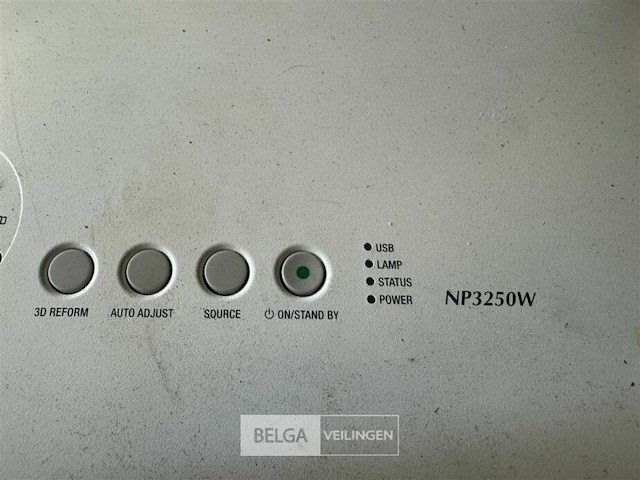Nec beamer type np3250w - afbeelding 2 van  3