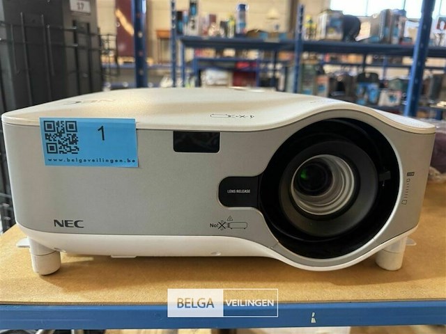 Nec beamer type np3250w - afbeelding 2 van  4