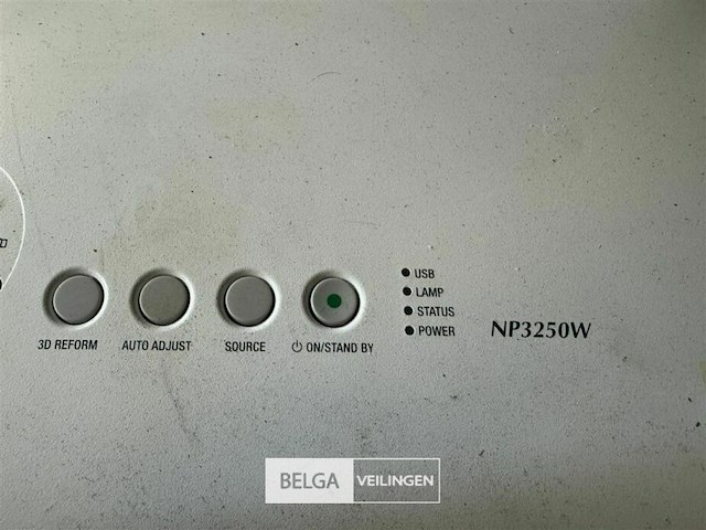 Nec beamer type np3250w - afbeelding 3 van  4