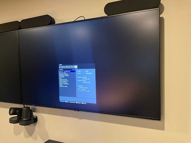 Nec multisync m651 65 inch 4k display - afbeelding 1 van  4