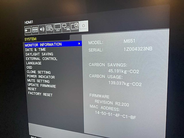 Nec multisync m651 65 inch 4k display - afbeelding 5 van  5