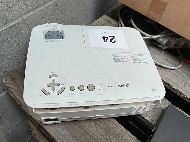 Nec np115 beamer - afbeelding 4 van  5