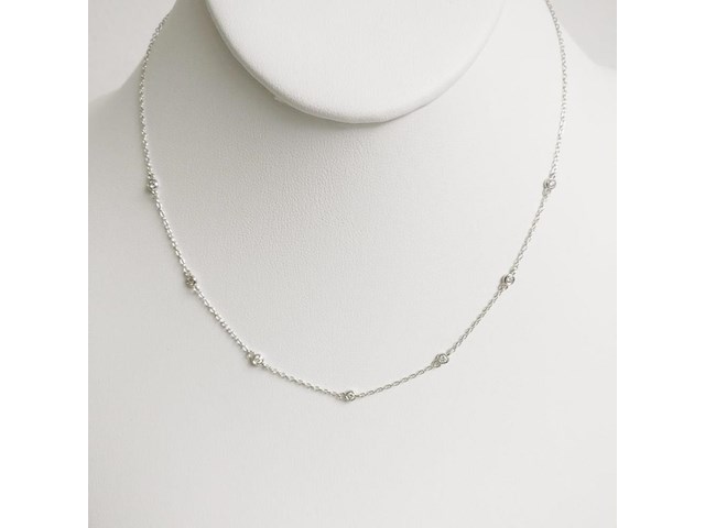 Necklace 0.23ct - afbeelding 1 van  6