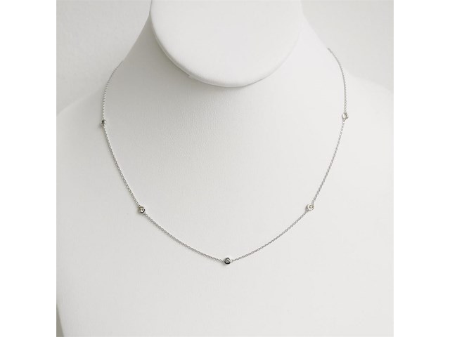 Necklace diamond - afbeelding 2 van  6