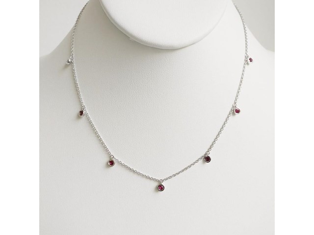 Necklace ruby - afbeelding 1 van  6