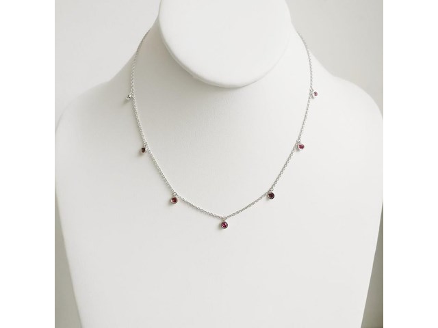 Necklace ruby - afbeelding 2 van  6