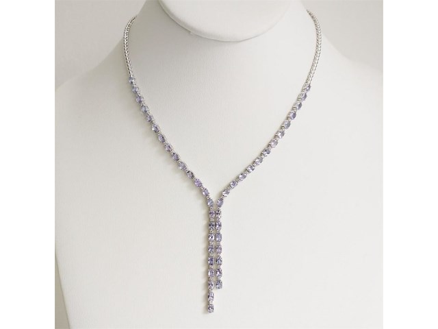 Necklace tanzanite - afbeelding 1 van  6