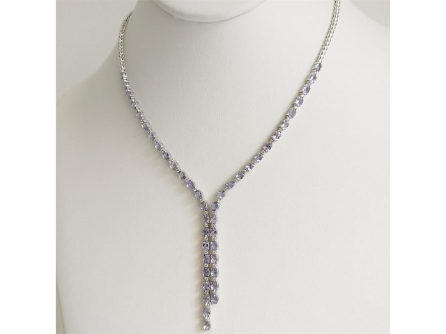 Necklace tanzanite - afbeelding 3 van  6