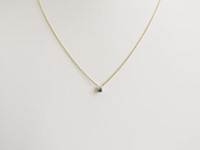 Necklace with pendant 0.17ct - afbeelding 1 van  6