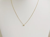 Necklace with pendant 0.17ct - afbeelding 5 van  6