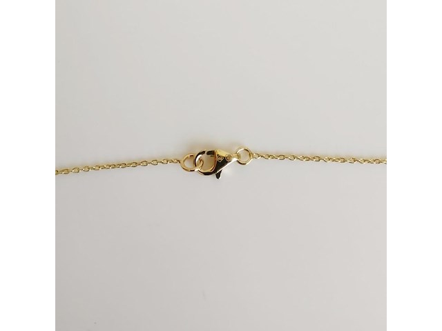 Necklace with pendant 0.17ct - afbeelding 6 van  6