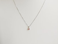 Necklace with pendant 0.19ct - afbeelding 1 van  6